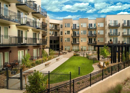Spacious and Bright Interiors with Patios/Balconies at Cycle Apartments, Ft Collins