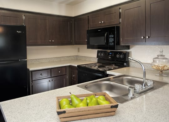 Delta Pointe Upgraded Model Kitchen