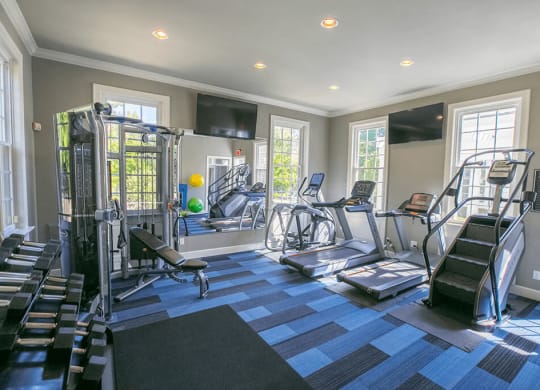 Fitness Center at The Residence at Christopher Wren Apartments, Ohio