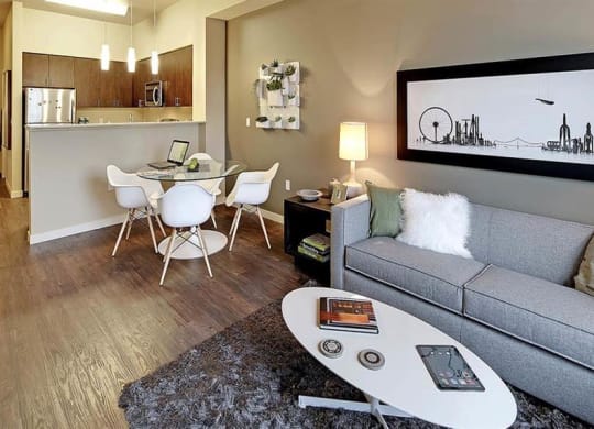Spacious Living Room at Elan Redmond, Redmond, WA 98052