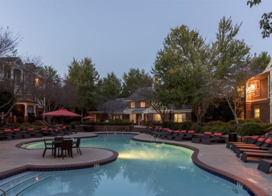 Twilight Pool at Wyndchase at Aspen Grove, Tennessee, 37067