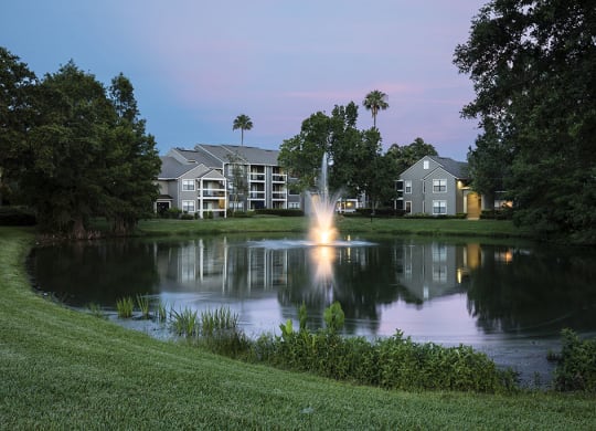 Lake With Lush Natural Surrounding at Lee Vista 5743 Bent Pine Drive, Orlando, FL