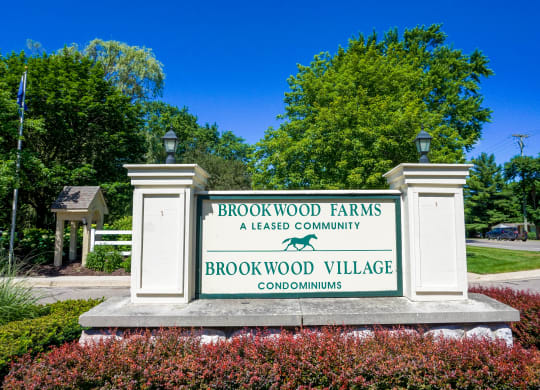 Brookwood Farms Sign