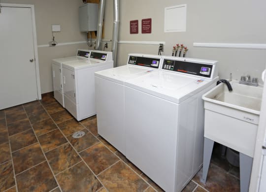 Community Laundry Rooms (credit card operated)
