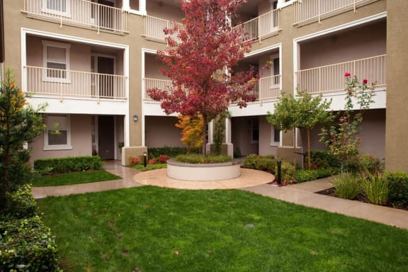 exterior property and resident lawn