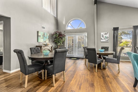Clubroom and activity space The Gilmer at 701