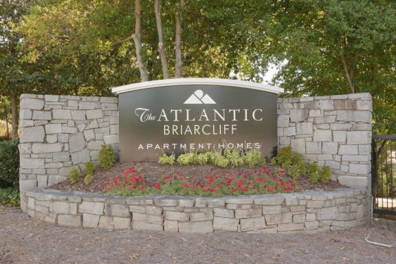 Monument Sign- The Atlantic Briacliff