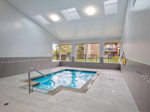 Indoor Hot Tub at Lakeside Village Apartments Clinton Township Michiga Indoor Hot Tub at Lakeside Village Apartments Clinton Township Michigan
