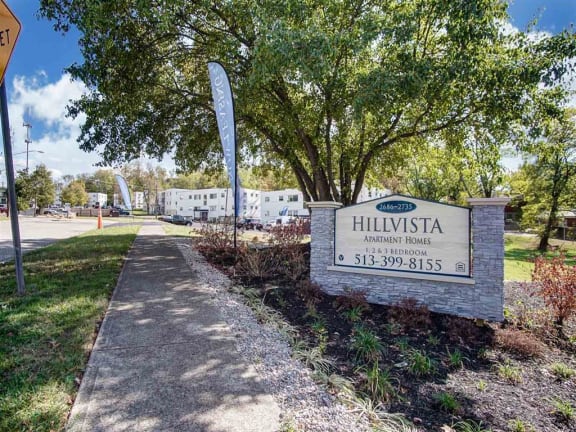 Hillvista Entrance Sign
