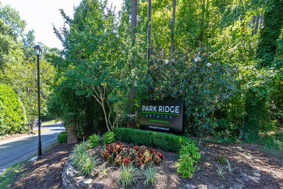 Property Sign at Park Ridge Estates, Durham, NC, 27713