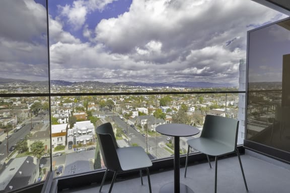 WLJ Beverly Hills Apartments Balcony North