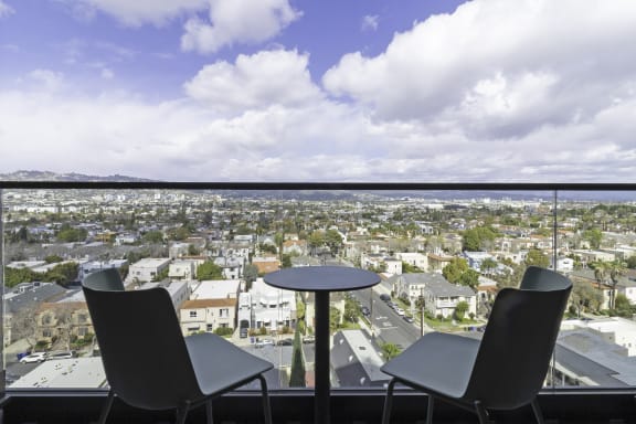 WLJ West Hollywood Apartments North Balcony View2