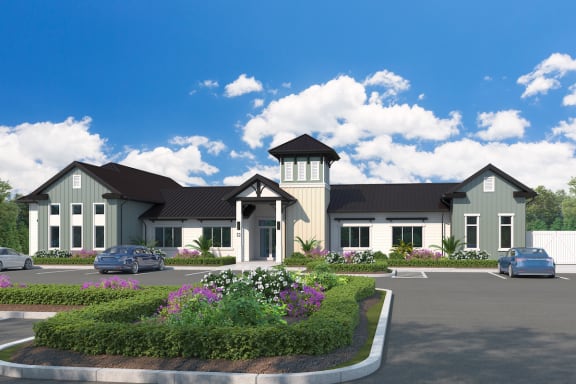 Rendering of San Marcos Heights 5,000 foot clubhouse