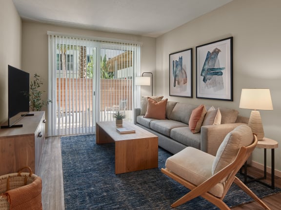 Modern Living Room at AVE Tampa Riverwalk, Tampa, 33602