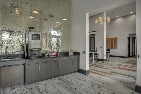 Coffee Bar¦Axis Hamilton Luxury Apartments