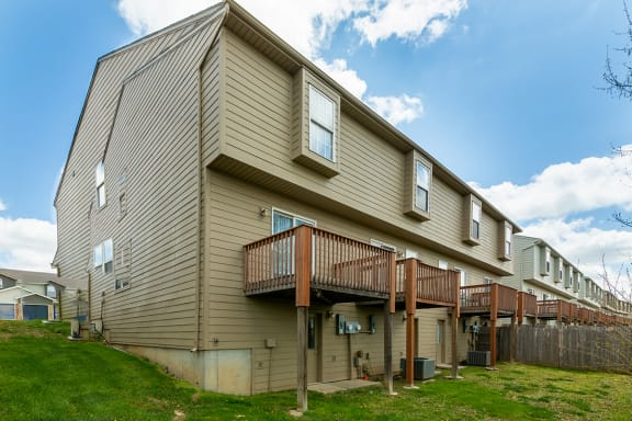 Patriot Pointe Townhomes Junction City, KS Rear Exterior