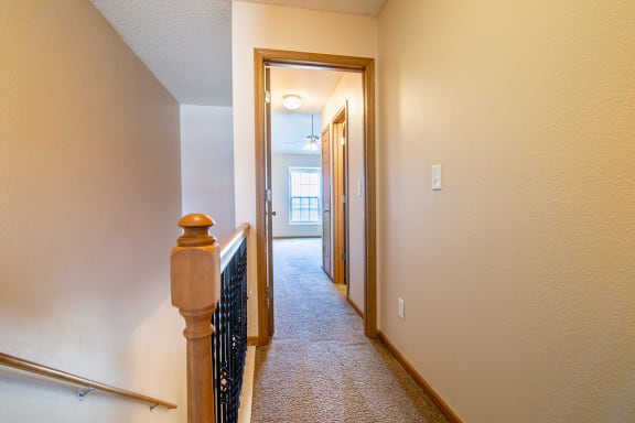 Patriot Pointe Townhomes Junction City, KS Stair Landing View