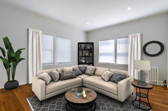 45434th Street living room
