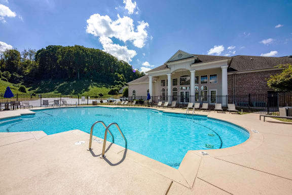 Two Resort Swimming Pools at Forest Ridge Apartments, Knoxville, Tennessee