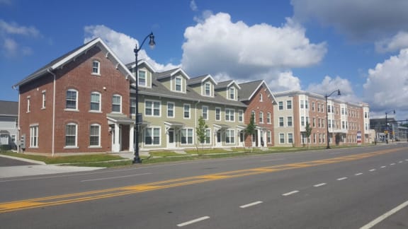 Waterfront Apartments Buffalo NY Exterior A.