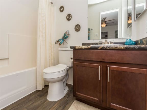 Luxurious Bathroom at Butterfield Apartments, Flagstaff, AZ 86004
