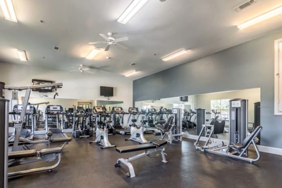 State of the Art Fitness Center at The Madison of Tyler Apartment Homes, Tyler, TX