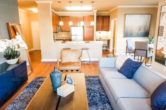 Spacious Living Room Floor Plans at Cumberland Place Apartment Homes, Tyler