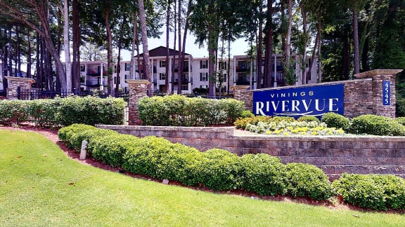 Property Signage at Vinings RiverVue, Atlanta