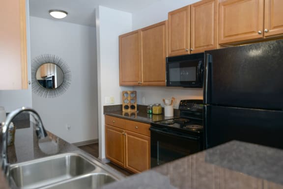 Model kitchen  at The Shallowford in Chattanooga TN 37421