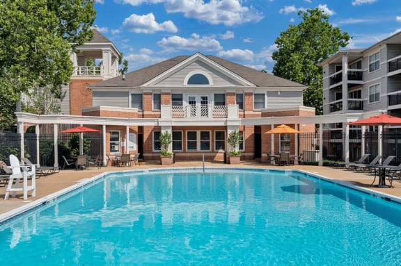 Columbia Crossing Clubhouse Exterior Pool 1