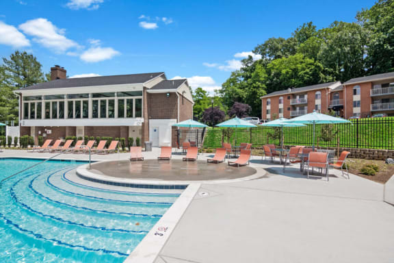Brand New Swimming Pool at Padonia Village Apartments, Maryland