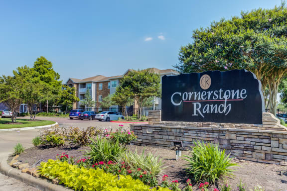 Property Signage at Cornerstone Ranch, Katy, 77450