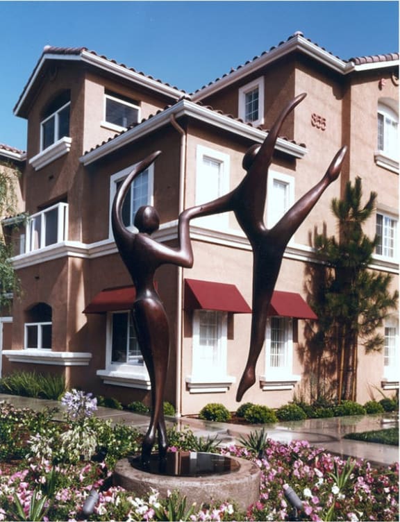 Vintage Canyon dancer statue