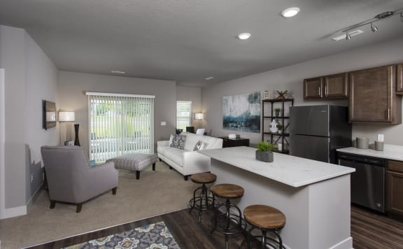 Open Concept Floor Plans at the Sterling at Prairie Trail in Ankeny, IA