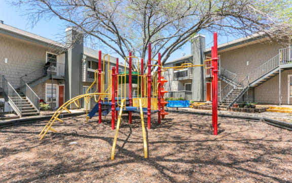 Outdoor playground area