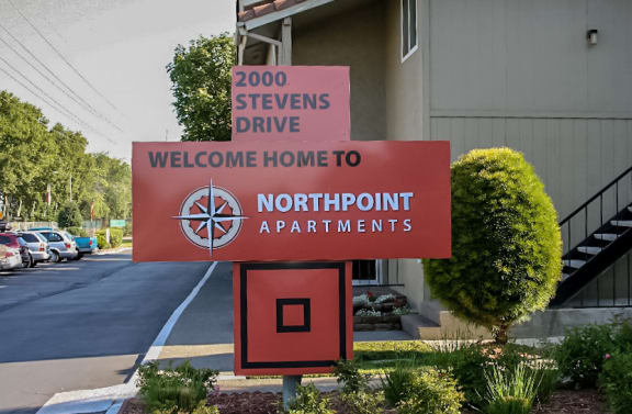 Northpoint Apartments Exterior Monument Sign