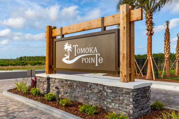 Welcoming Property Signage at Tomoka Pointe, Daytona Beach, 32117