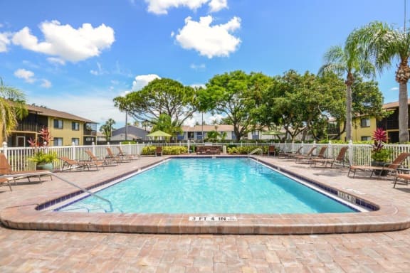 Resort Style Pool at Bay Club, Florida
