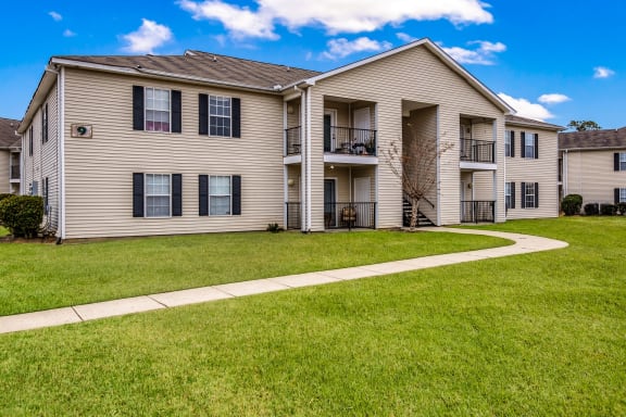Building Exterior at Bay Park Apartments, Mississippi