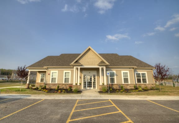 Leasing Office at Townhomes at Pleasant Meadows, Lancaster, NY