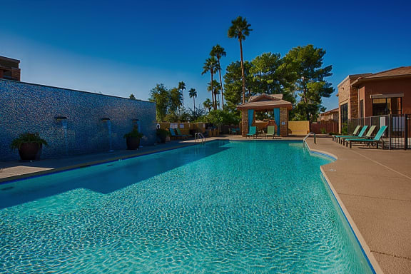 Olympic Size Swimming Pool at Residences at FortyTwo25, Phoenix,Arizona
