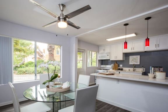 Kitchen Area at Marine View Apartments, San Pedro, CA