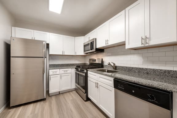 The Osprey Apartments Kitchen Counters and Appliances