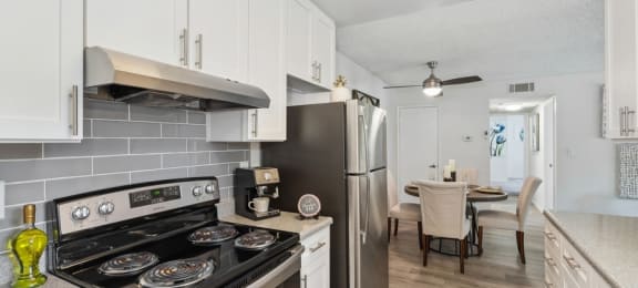 Modern Appliances at The District Apartment Homes