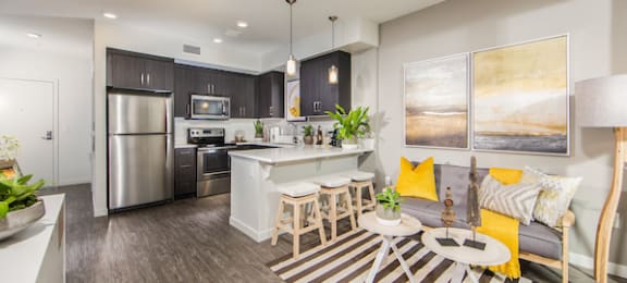 Open floor plans at Marc San Marcos Apartments