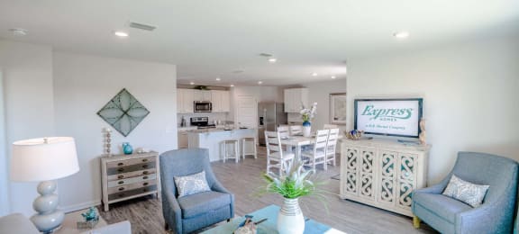 Modern Living Room at Sunset Village, Florida
