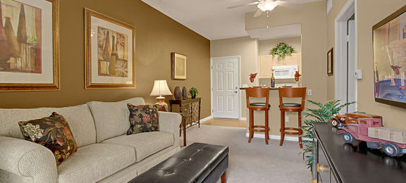 Expansive Living Room at 55+ FountainGlen Grand Isle, Murrieta, CA, 92562