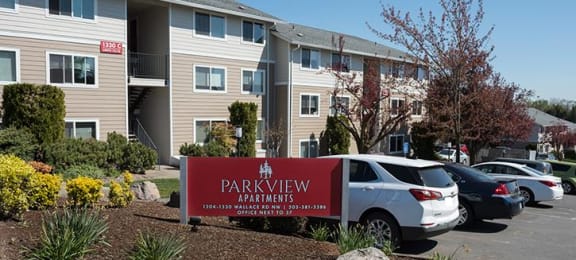 Parkview Apartments Monument Sign