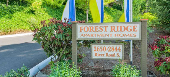 Forest Ridge signage