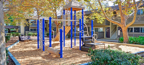 playground at at Wyndover Apartment Homes in Novato, CA